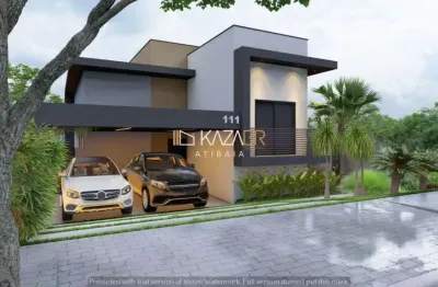 Casa em  condomínio fechado de atibaia com suítes, sendo uma master à venda, 178 m² por r$ 1.350.000