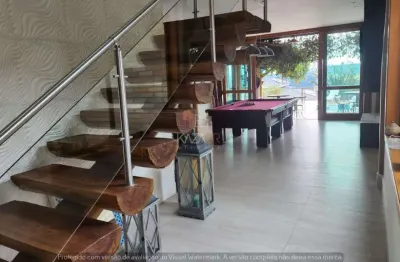 Mansão cinematrográfica com 5 suítes, 700 m² - venda por R$ 6.300.000 ou aluguel por R$ 23.832/mês - Condominio Porto Atibaia - Atibaia/SP