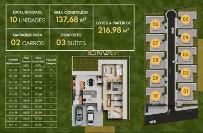 Casa no condomínio bella vista residencial com 3 dormitórios à venda, 137 m² a partir r$ 890.000 - cidade nova - bom jesus dos perdões/sp