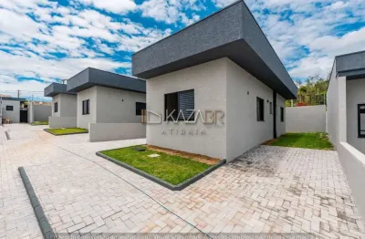 Casa térrea à venda em condomínio, 3 dormitórios (1 suíte), 71m² - $440.000 - flores da usina – atibaia/sp