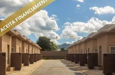 Casa com 2 dormitórios à venda, 61 m²  a partir de r$ 350.000 - jardim santa fe - bom jesus dos perdões/sp