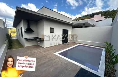 Casa térrea à venda, 3 dormitórios (1 suíte), piscina, 110m² - $695.000 – santa martha – bom jesus dos perdões/sp