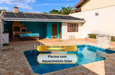 Casa com 3 dormitórios à venda, 219 m² por r$ 1.070.000,00 - jardim dos pinheiros - atibaia/sp
