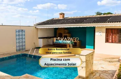 Casa com 3 dormitórios à venda, 219 m² por r$ 1.070.000,00 - jardim dos pinheiros - atibaia/sp