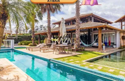 Casa com 5 suites à venda, 3230 m² por r$ 9.900.000 - condominio estância parque de atibaia - atibaia/sp