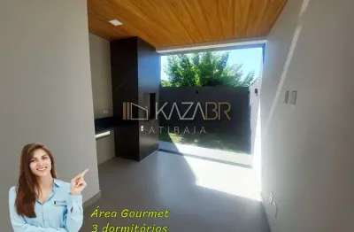 Casa à venda, 3 dormitórios (1 suíte), área gourmet, 105m² - $860.000 – travessa da al. lucas, atibaia/sp