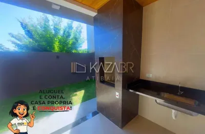 Casa à venda, 3 dormitórios (1 suíte), área gourmet, 105m² - $860.000 – travessa da al. lucas, atibaia/sp
