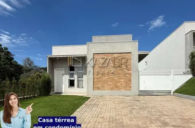 Casa térrea à venda, condomínio fechado, 3 dormitórios (1 suíte), 86m² - $739.900 – jd. estância brasil – atibaia/sp