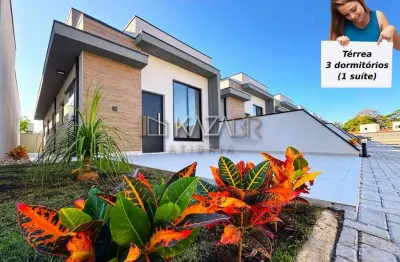 Casa térrea à venda, condomínio estilo vila, 3 dormitórios (1 suíte), 77,37m² - $670.000 - chácaras maringá – atibaia/sp