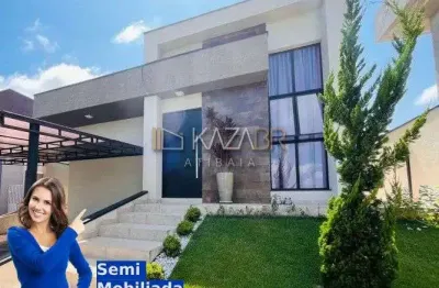 Casa térrea à venda, 3 dormitórios (1 suíte), piscina, 170m² - $1.270.000 – condomínio terras de atibaia i – atibaia/sp