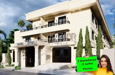 Apartamento à venda, lançamento, 3 dormitórios (1 suíte), área gourmet, piscina, 88m² - $880.000 – itapetinga – atibaia/sp