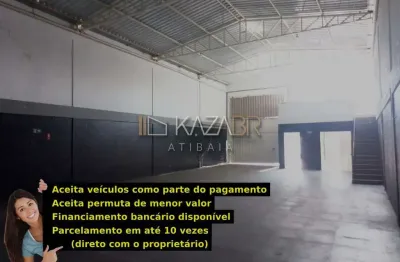 Galpão à venda, 300m² - $1.390.000 – jd. imperial – atibaia/sp