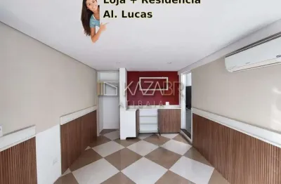 Casa e loja para locação: $4.700 e venda: $1.050.000 – loja: 18m² - casa: 178m², com 3 dormitórios (1 suíte) + edícula com suíte. – vila thais – atiba