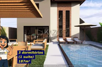 Casa à venda, 3 dormitórios (1 suíte), piscina, 187m² - $1.300.000 – serras de atibaia ii