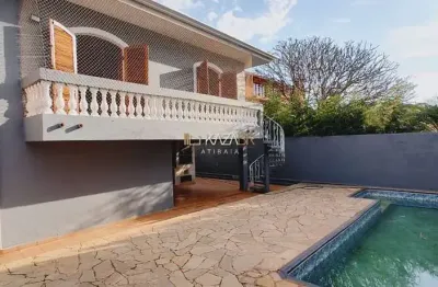 Casa com 3 dormitórios para alugar, 240 m² por r$ 4.849,00/mês - vila loanda - atibaia/sp