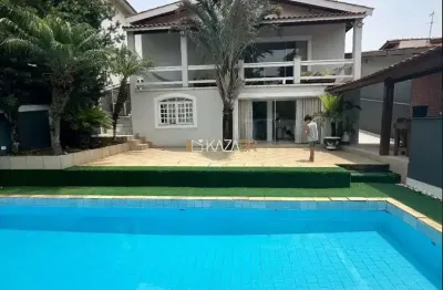 Casa térrea com 3 dormitórios para alugar, 340 m² por r$ 8.350/mês - retiro das fontes - atibaia/sp