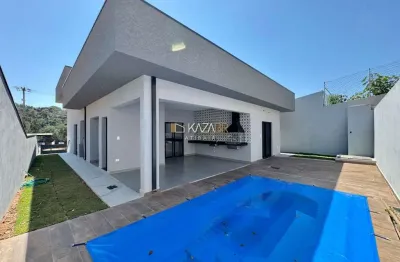 Casa com 3 dormitórios à venda, 154 m² por r$ 890.000 - pinheirinho - atibaia/sp
