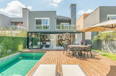 Casa em condomínio fechado com 3 quartos à venda na Rua Eduardo Sprada, 1872, Campo Comprido, Curitiba