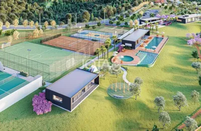 Terreno em condomínio fechado à venda na Rua Alfa Ville, 01, Centro, Campo Largo