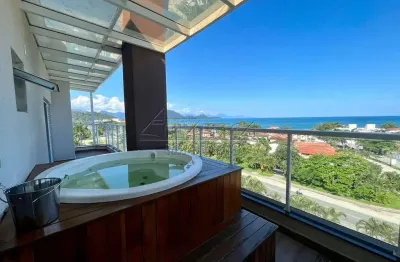 Cobertura com 3 dorms, praia das toninhas, ubatuba - r$ 2.5 mi, cod: 4118