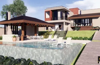 Casa em condomínio fechado com 3 quartos à venda na jambeiro, 643, recanto santa barbara, jambeiro por r$ 2.000.000