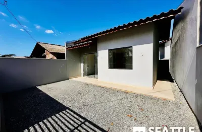 Casa nova para venda  com 2 quartos aceita financiamento  bairro quinta acorianos - barra velha - sc