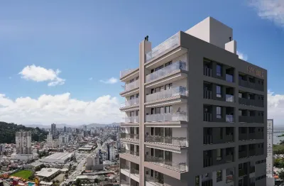 Apartamento na planta com 2 suites bairro fazenda fluxo com a construtora  cidade de itajaí