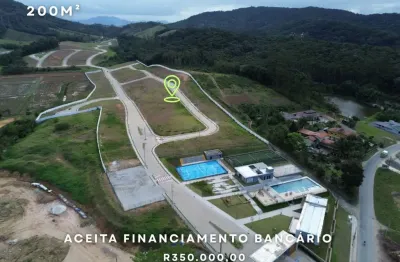 Condómino residencial alínea reserva itajaí terreno de 200m²  para venda ligue e saiba mais