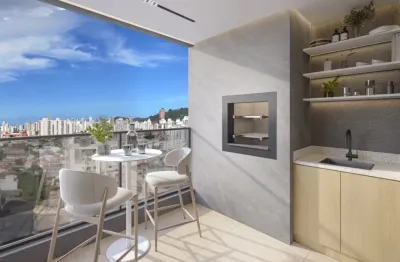 Lançamento de itajaí no bairro sao joao fluxo em 55x, momento certo para investir na planta. 2 quartos sendo 1 suite