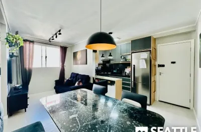 Apartamento todo mobiliado e equipado para venda  com 2 quartos bairro  ressacada - itajaí - sc