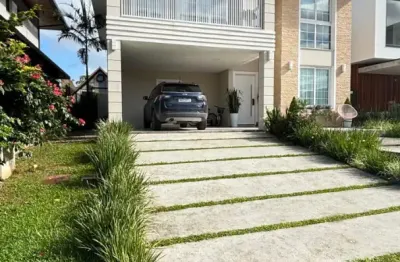 Casa alto padrão em itajaí em condomínio fechado com 4 suites , casa condomínio riverside - rio do meio