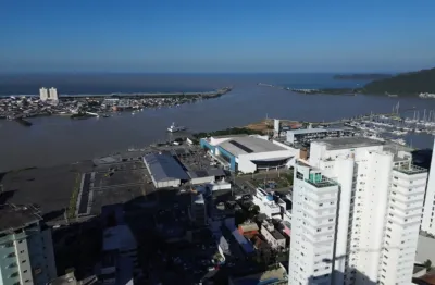 Apartamento alto padrão  100 x  direto com  construtora 165m², 3 suites fica no  centro - itajaí - sc