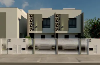 Casa nova  com 2  suites, churrasqueira a carvão e lavabo no bairro   murta - itajaí - sc