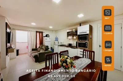 Apartamento para venda com 2 quartos bairro  são vicente - itajaí - sc