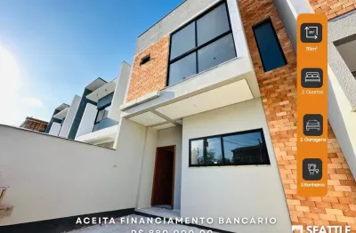 Casa nova com 3 quartos sendo 1 suite para venda no  bairro sao joão , cidade  de itajaí   santa catarina