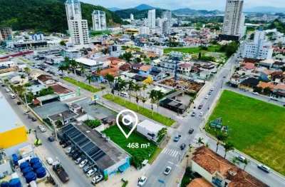 Terreno comercial com 468m² para venda em itajaí santa catarina