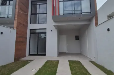 Casa nova para venda com 1 suite e 2 dormitórios  aceita financiamento bairro sao joão - itajai