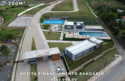 Condómino residencial alínea reserva itajaí terreno de 200m²  para venda ligue e saiba mais