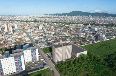 Apartamento com 2 Quartos, Sala,  Cozinha, Banheiro social e Sacada com Churrasqueira á carvão
