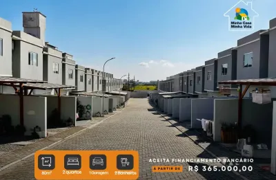 Casa para venda pelo programa Minha Casa Minha Vida  com 2 quartos bairro  Espinheiros - Itajaí - SC