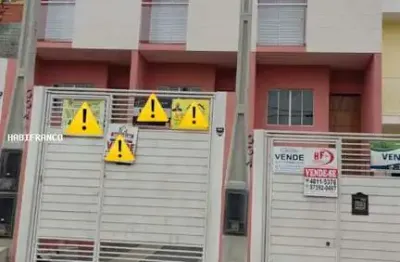 Sobrado para venda em franco da rocha, chácara são luiz, 2 dormitórios, 1 banheiro, 1 vaga