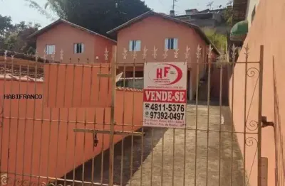 Sobrado para venda em franco da rocha, pouso alegre, 2 dormitórios, 1 banheiro, 1 vaga