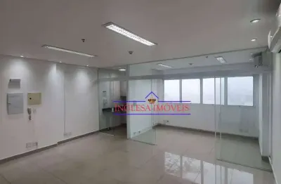 Sala comercial à locação, no condomínio domo business, em são bernardo do campo/sp.