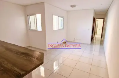 Apartamento cobertura (sem condomínio) à venda, no bairro vila bastos em santo andré/sp
