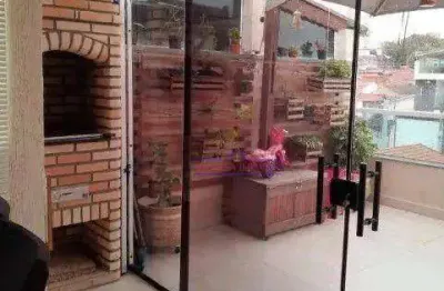 Apartamento Cobertura (Sem condomínio) à Venda, no Bairro Floresta em Santo André/SP