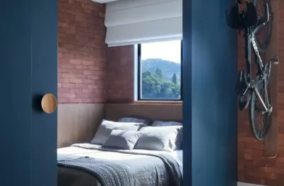 Porteira fechada! apartamento com conceito integrado e separando os espaços