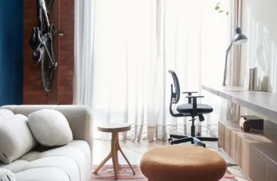 Porteira fechada! apartamento com conceito integrado e separando os espaços