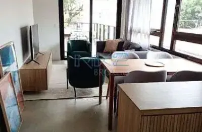 Apartamento mobilhado, com suíte de 85m² para locação, pinheiros, são paulo, sp