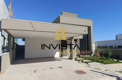 Casa nova e térrea- cond. aruanã - 3 dorms- lazer completo- aceita permuta