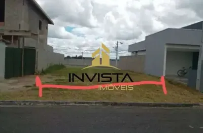 Terreno 100% plano - condomínio vereda dos campos- colado à área de lazer